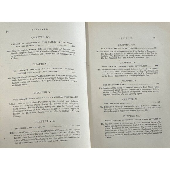 C B Walker The Mississippi Valley Prehistoric Events 1880 R T Root HC Antique - Picture 10 of 15